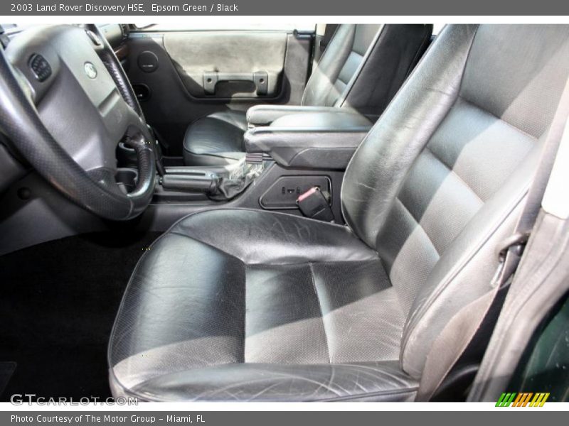 Epsom Green / Black 2003 Land Rover Discovery HSE
