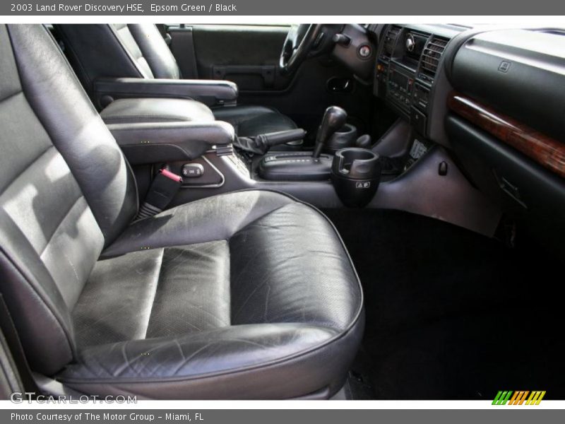 Epsom Green / Black 2003 Land Rover Discovery HSE