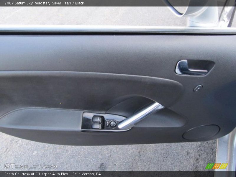Silver Pearl / Black 2007 Saturn Sky Roadster