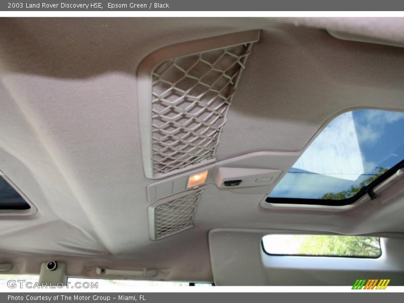 Epsom Green / Black 2003 Land Rover Discovery HSE