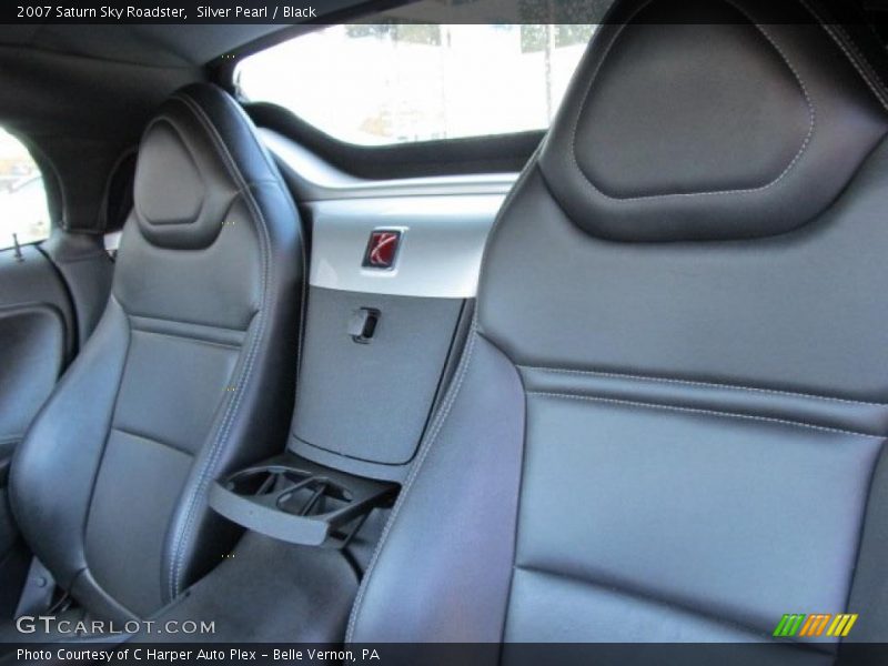Silver Pearl / Black 2007 Saturn Sky Roadster