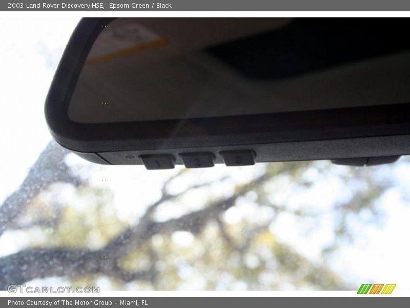 Epsom Green / Black 2003 Land Rover Discovery HSE