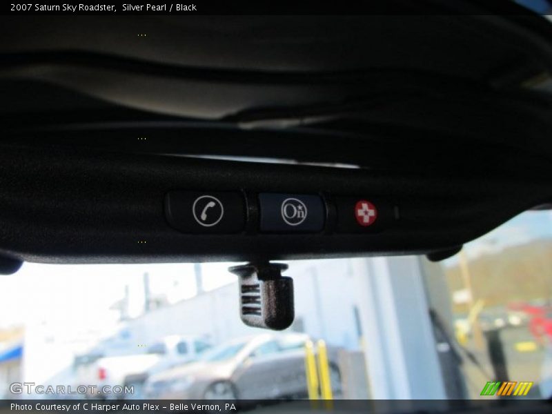 Silver Pearl / Black 2007 Saturn Sky Roadster