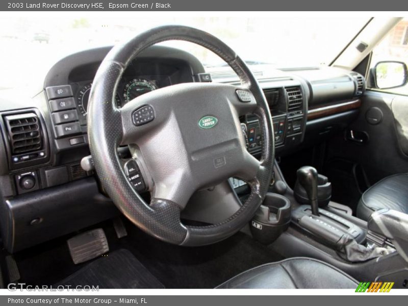 Epsom Green / Black 2003 Land Rover Discovery HSE