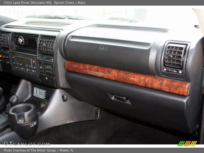 Epsom Green / Black 2003 Land Rover Discovery HSE