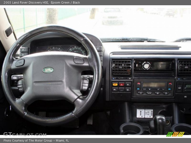 Epsom Green / Black 2003 Land Rover Discovery HSE