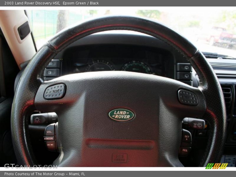 Epsom Green / Black 2003 Land Rover Discovery HSE