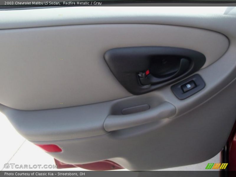 Redfire Metallic / Gray 2003 Chevrolet Malibu LS Sedan