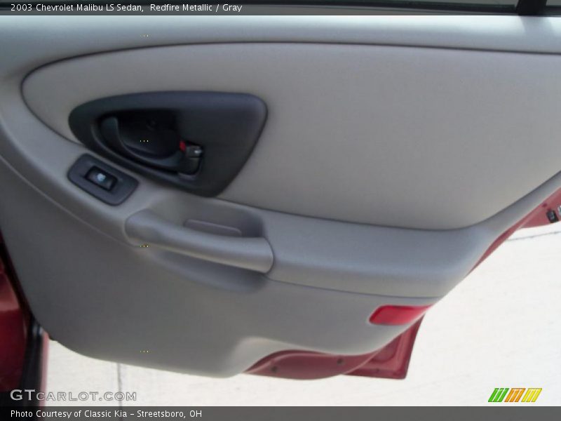 Redfire Metallic / Gray 2003 Chevrolet Malibu LS Sedan