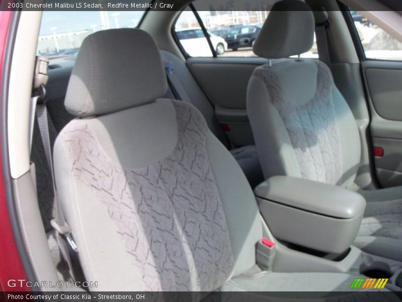 Redfire Metallic / Gray 2003 Chevrolet Malibu LS Sedan