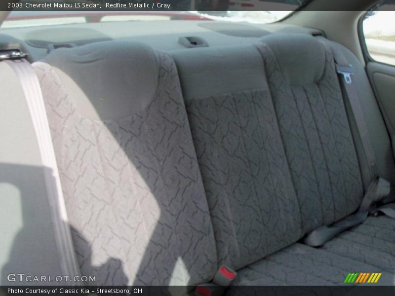 Redfire Metallic / Gray 2003 Chevrolet Malibu LS Sedan