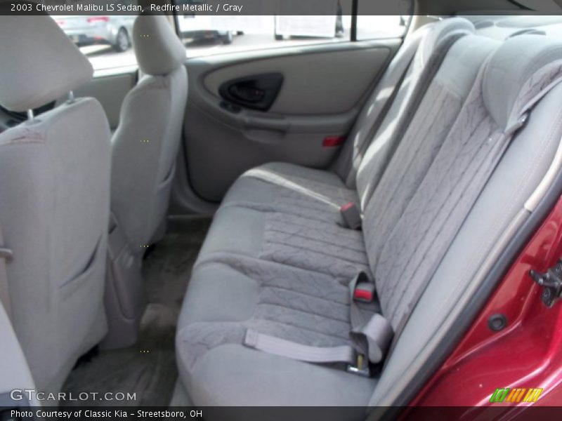 Redfire Metallic / Gray 2003 Chevrolet Malibu LS Sedan