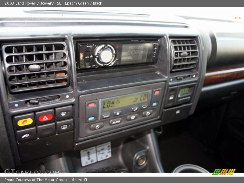 Epsom Green / Black 2003 Land Rover Discovery HSE