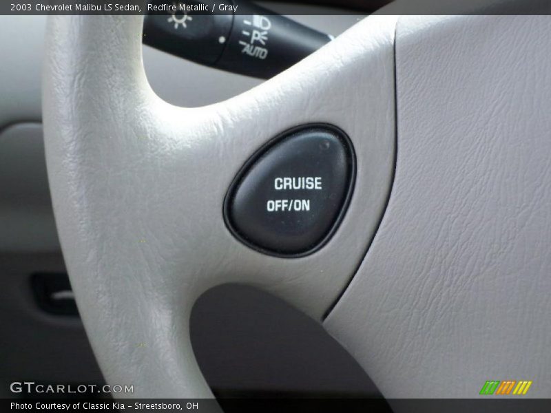 Redfire Metallic / Gray 2003 Chevrolet Malibu LS Sedan