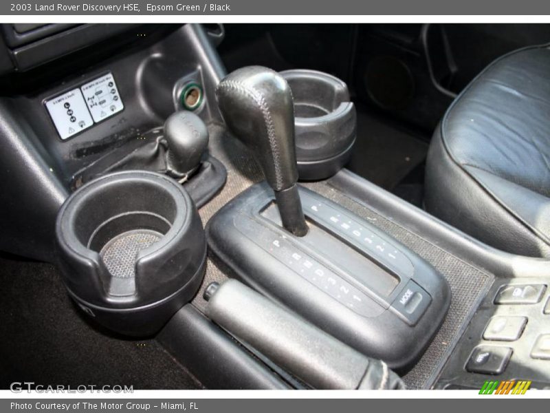Epsom Green / Black 2003 Land Rover Discovery HSE