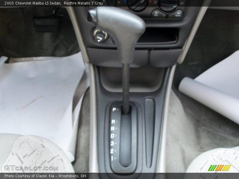 Redfire Metallic / Gray 2003 Chevrolet Malibu LS Sedan