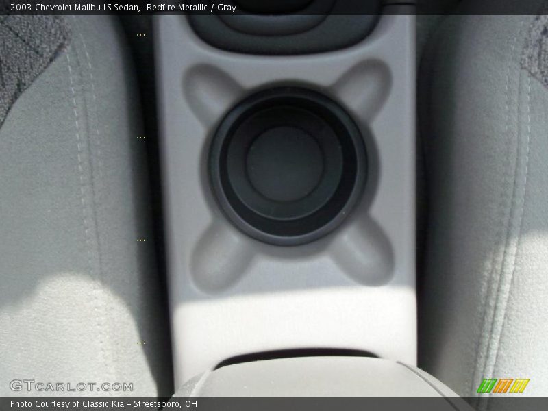 Redfire Metallic / Gray 2003 Chevrolet Malibu LS Sedan