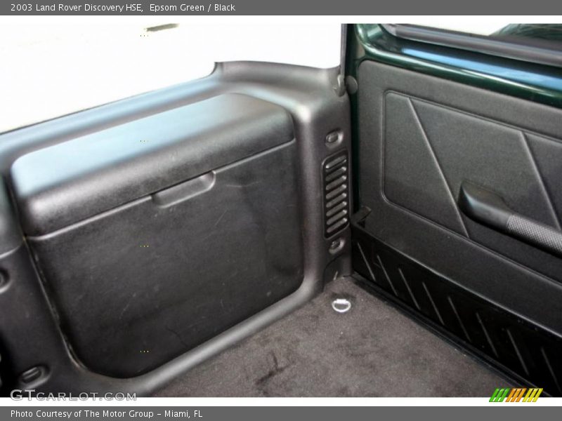 Epsom Green / Black 2003 Land Rover Discovery HSE