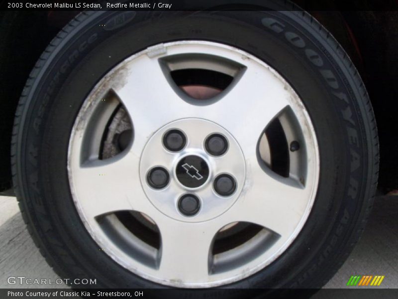 Redfire Metallic / Gray 2003 Chevrolet Malibu LS Sedan