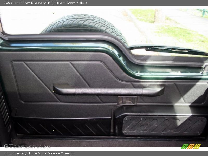 Epsom Green / Black 2003 Land Rover Discovery HSE