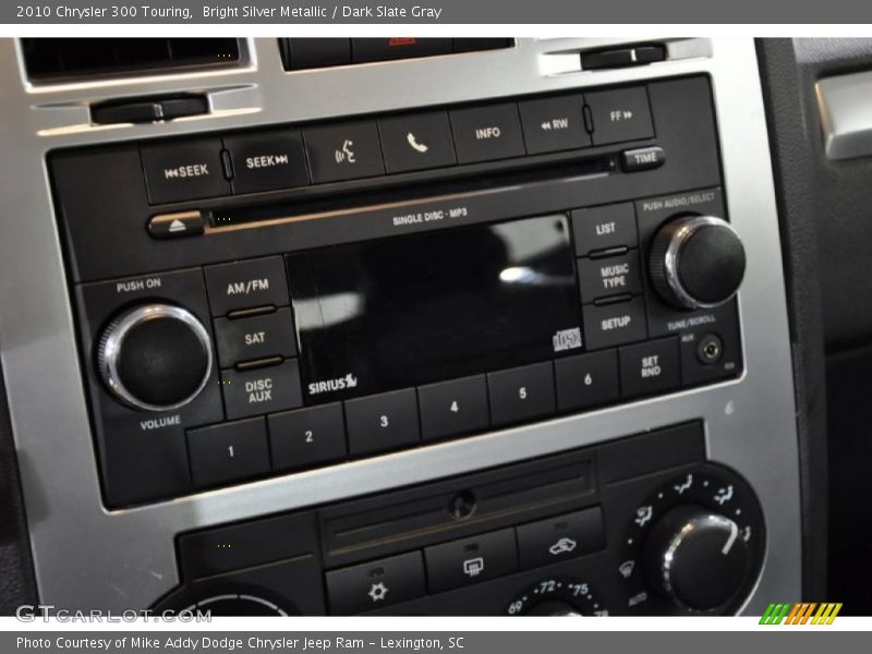 Bright Silver Metallic / Dark Slate Gray 2010 Chrysler 300 Touring