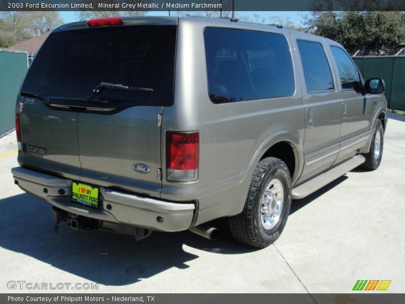  2003 Excursion Limited Mineral Grey Metallic