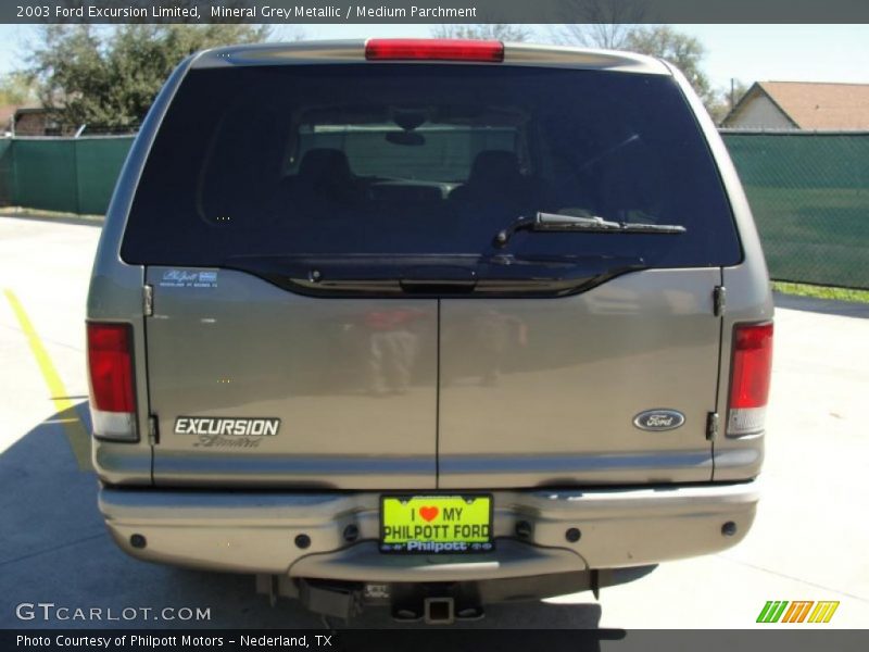 Mineral Grey Metallic / Medium Parchment 2003 Ford Excursion Limited