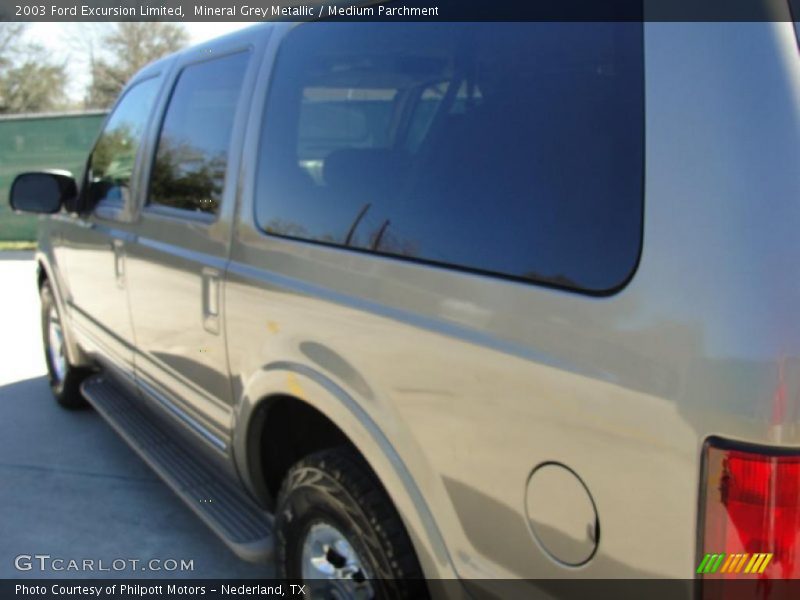Mineral Grey Metallic / Medium Parchment 2003 Ford Excursion Limited