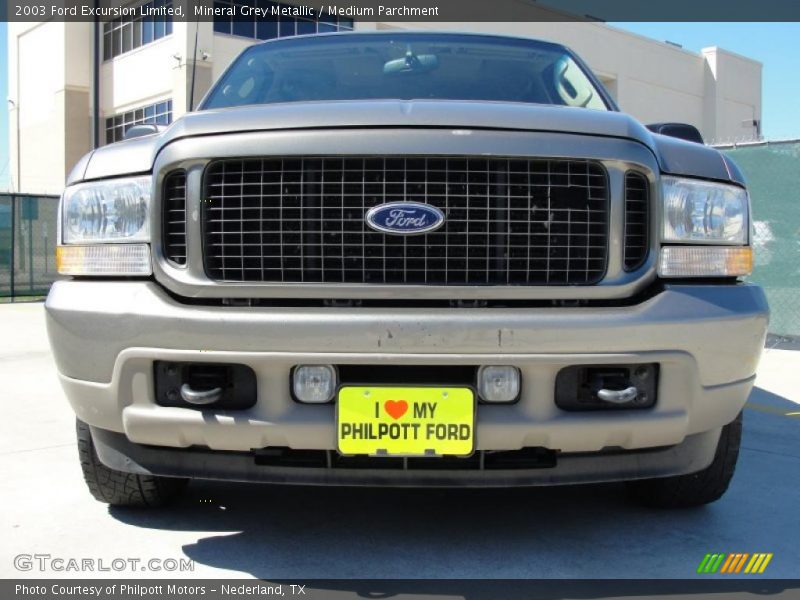 Mineral Grey Metallic / Medium Parchment 2003 Ford Excursion Limited