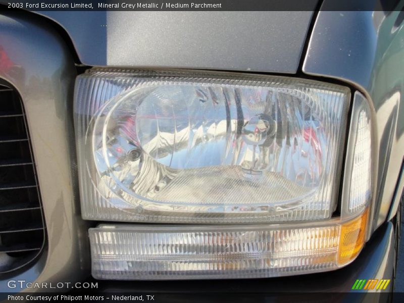 Mineral Grey Metallic / Medium Parchment 2003 Ford Excursion Limited