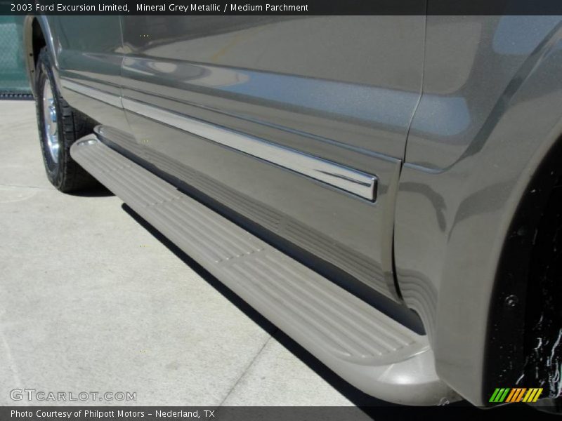 Mineral Grey Metallic / Medium Parchment 2003 Ford Excursion Limited