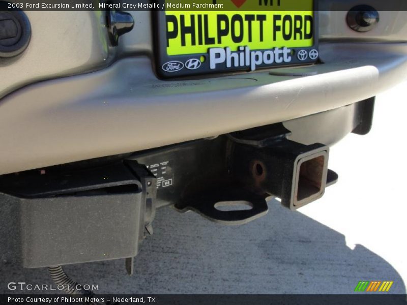 Mineral Grey Metallic / Medium Parchment 2003 Ford Excursion Limited
