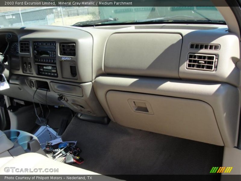 Mineral Grey Metallic / Medium Parchment 2003 Ford Excursion Limited