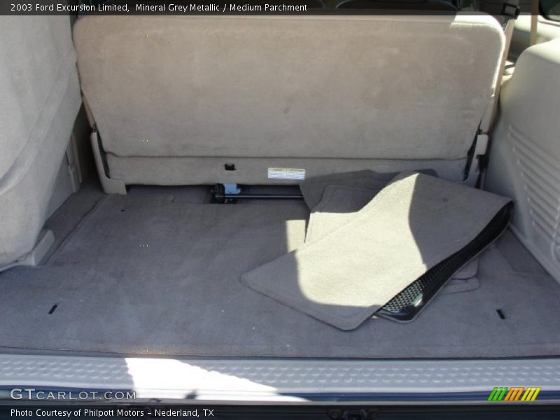 Mineral Grey Metallic / Medium Parchment 2003 Ford Excursion Limited