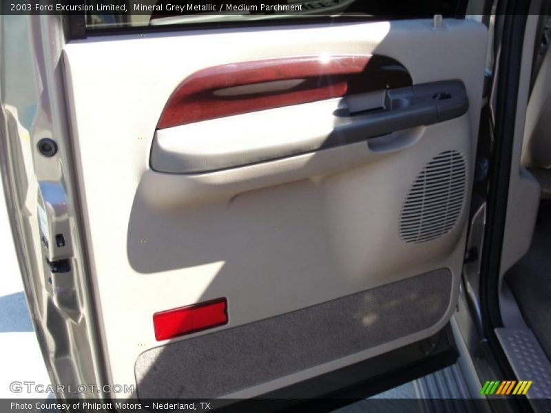 Mineral Grey Metallic / Medium Parchment 2003 Ford Excursion Limited