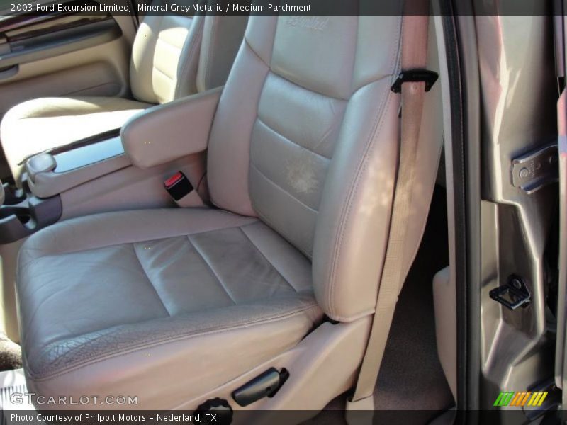 Mineral Grey Metallic / Medium Parchment 2003 Ford Excursion Limited