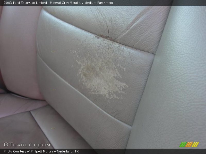 Mineral Grey Metallic / Medium Parchment 2003 Ford Excursion Limited