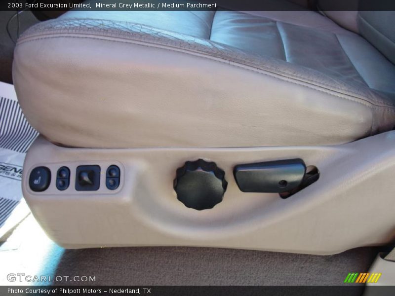 Mineral Grey Metallic / Medium Parchment 2003 Ford Excursion Limited