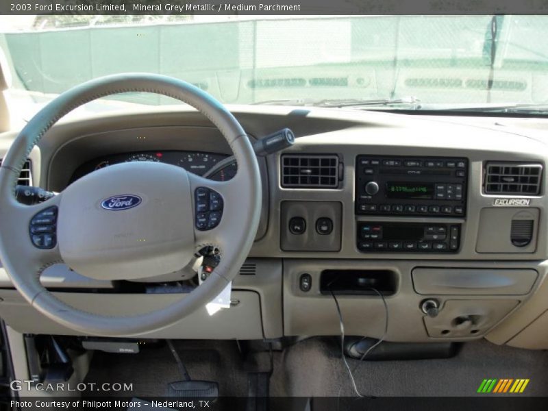 Mineral Grey Metallic / Medium Parchment 2003 Ford Excursion Limited