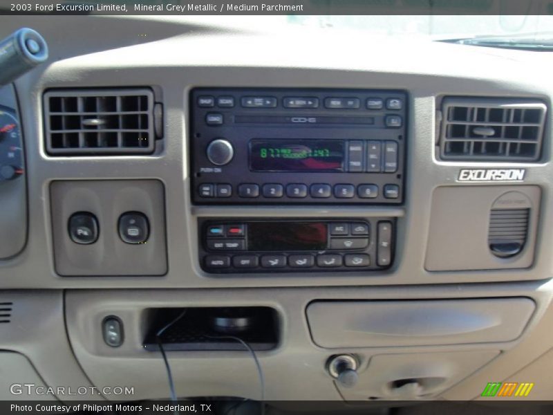 Mineral Grey Metallic / Medium Parchment 2003 Ford Excursion Limited