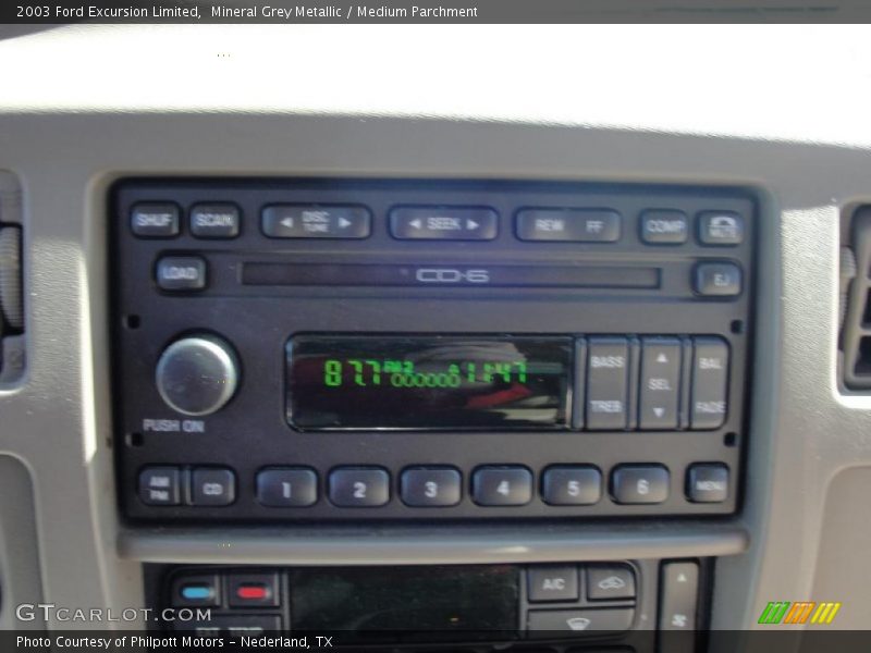 Mineral Grey Metallic / Medium Parchment 2003 Ford Excursion Limited