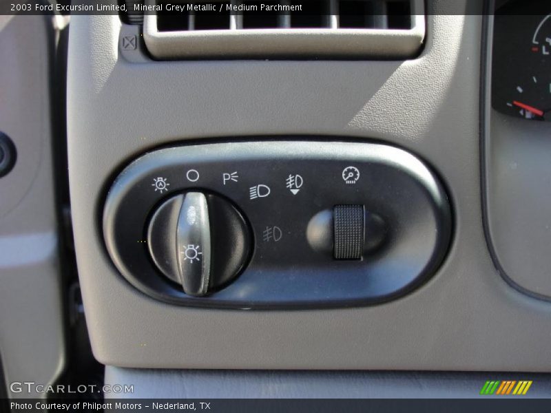 Mineral Grey Metallic / Medium Parchment 2003 Ford Excursion Limited