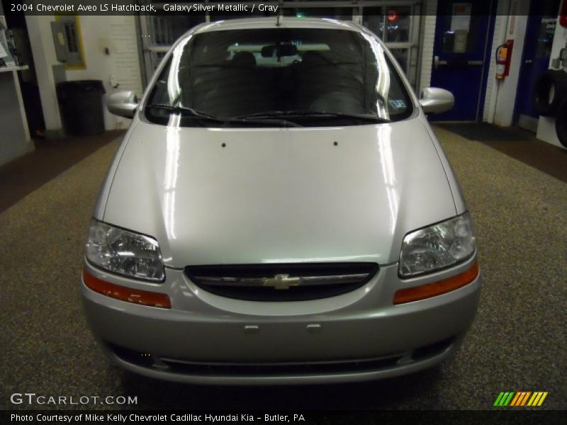 Galaxy Silver Metallic / Gray 2004 Chevrolet Aveo LS Hatchback