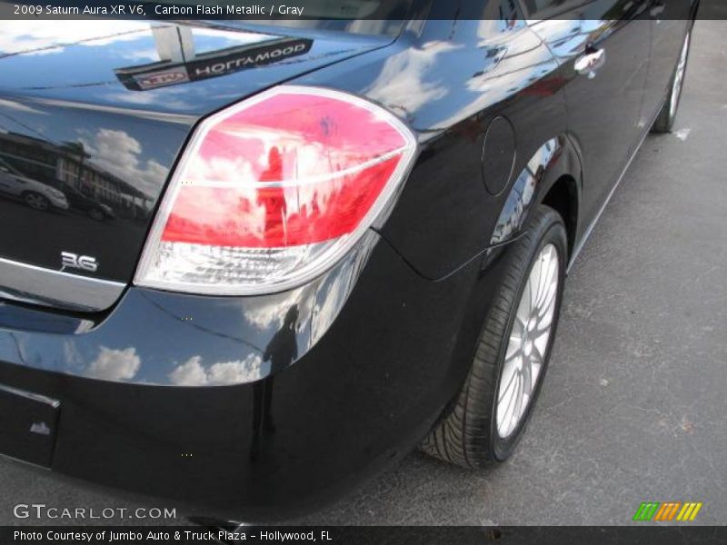 Carbon Flash Metallic / Gray 2009 Saturn Aura XR V6