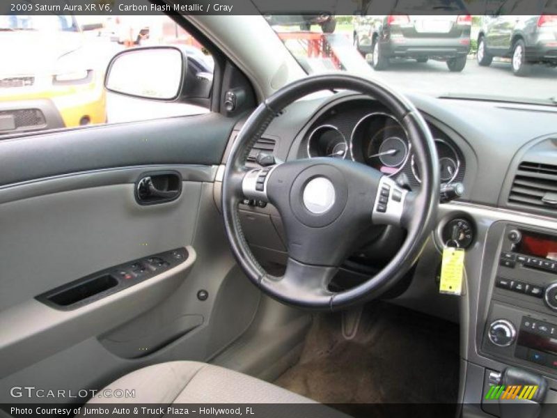  2009 Aura XR V6 Gray Interior
