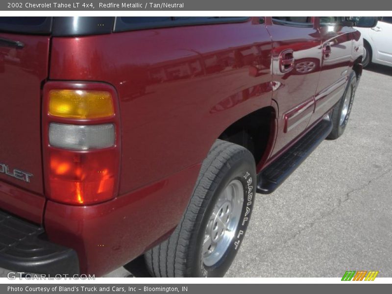 Redfire Metallic / Tan/Neutral 2002 Chevrolet Tahoe LT 4x4