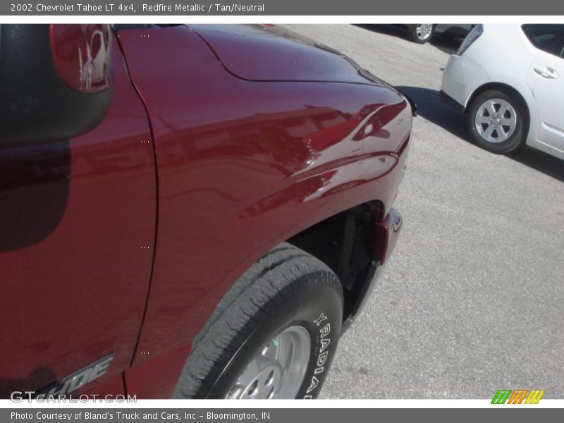 Redfire Metallic / Tan/Neutral 2002 Chevrolet Tahoe LT 4x4