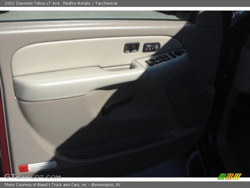 Redfire Metallic / Tan/Neutral 2002 Chevrolet Tahoe LT 4x4