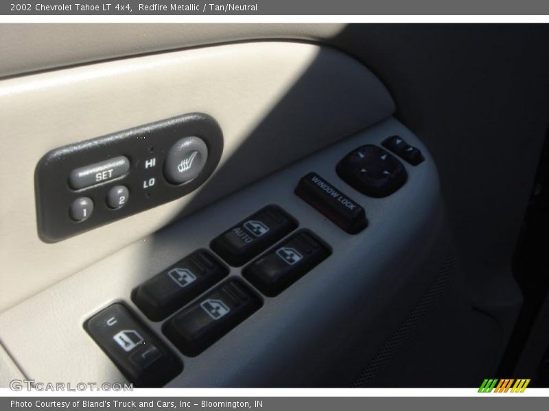 Redfire Metallic / Tan/Neutral 2002 Chevrolet Tahoe LT 4x4