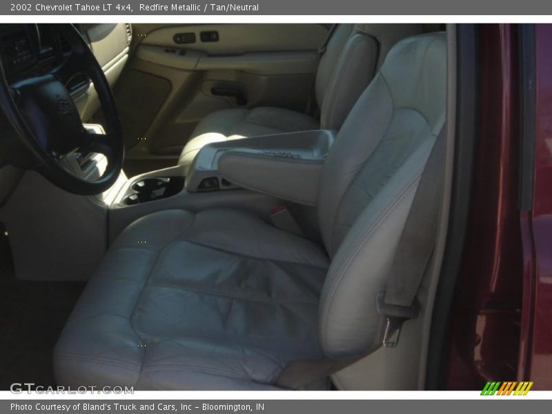 Redfire Metallic / Tan/Neutral 2002 Chevrolet Tahoe LT 4x4